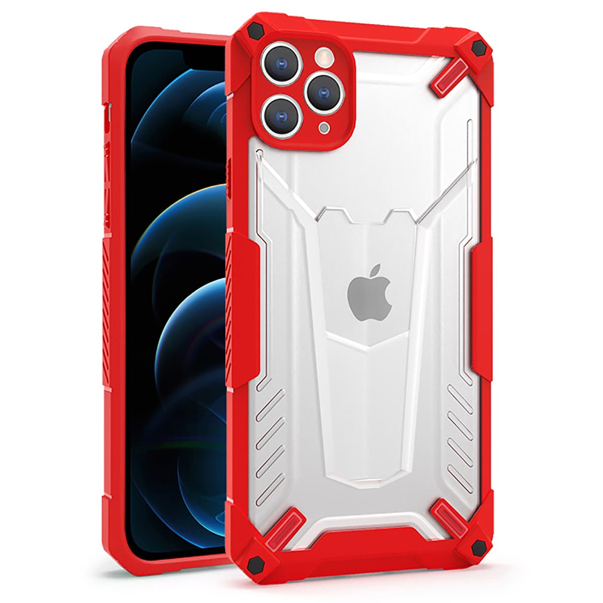 Hybridní pouzdro Tel Protect pro Iphone 11 Pro Red - náhled 1