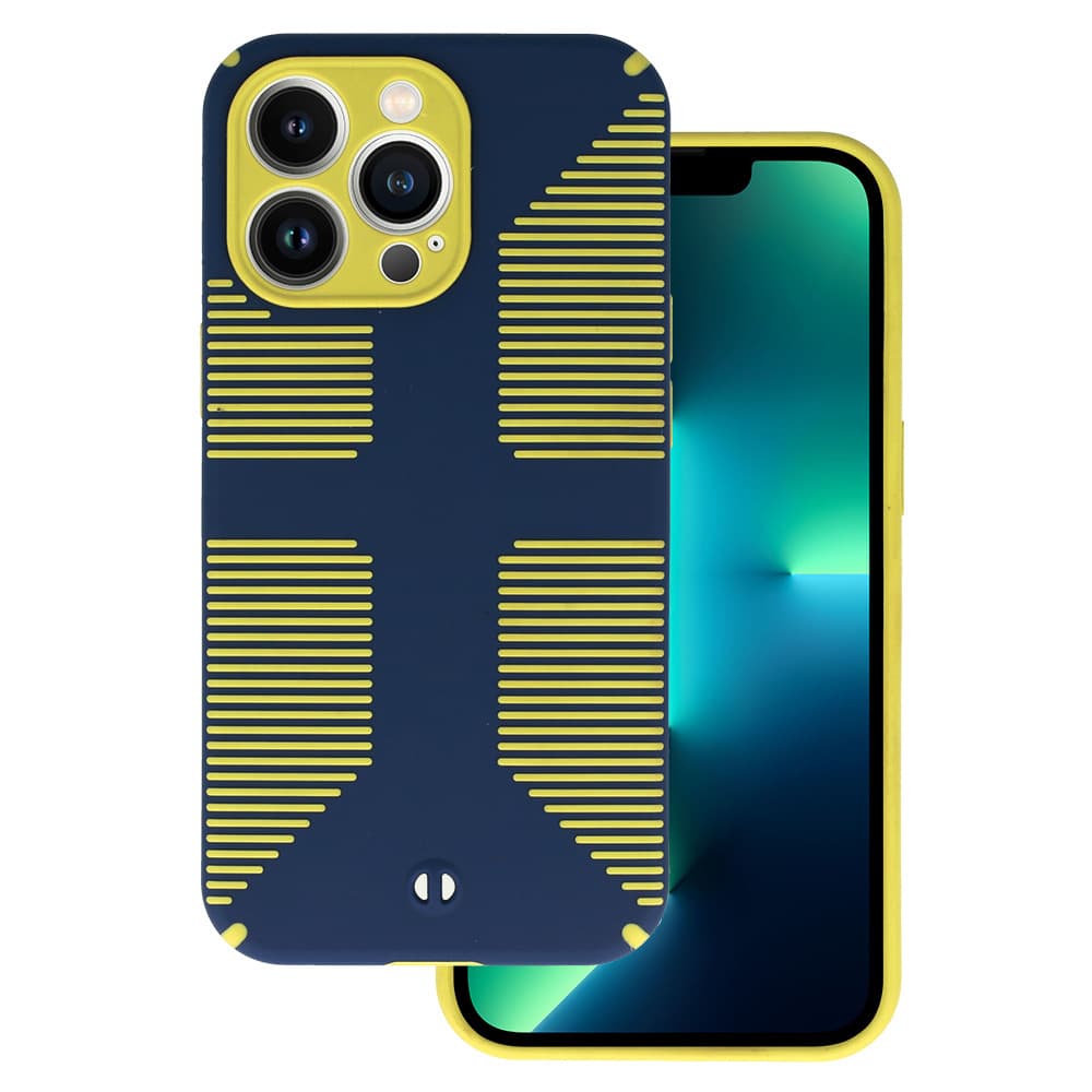 Pouzdro TEL PROTECT Grip pro Iphone 13 Pro Navy - náhled 1