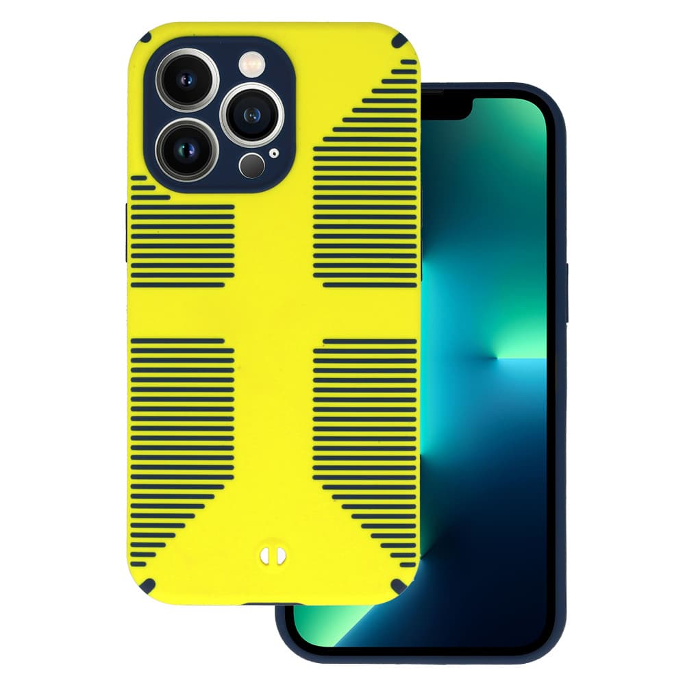 Pouzdro TEL PROTECT Grip pro Iphone 13 Pro Max Yellow - náhled 1
