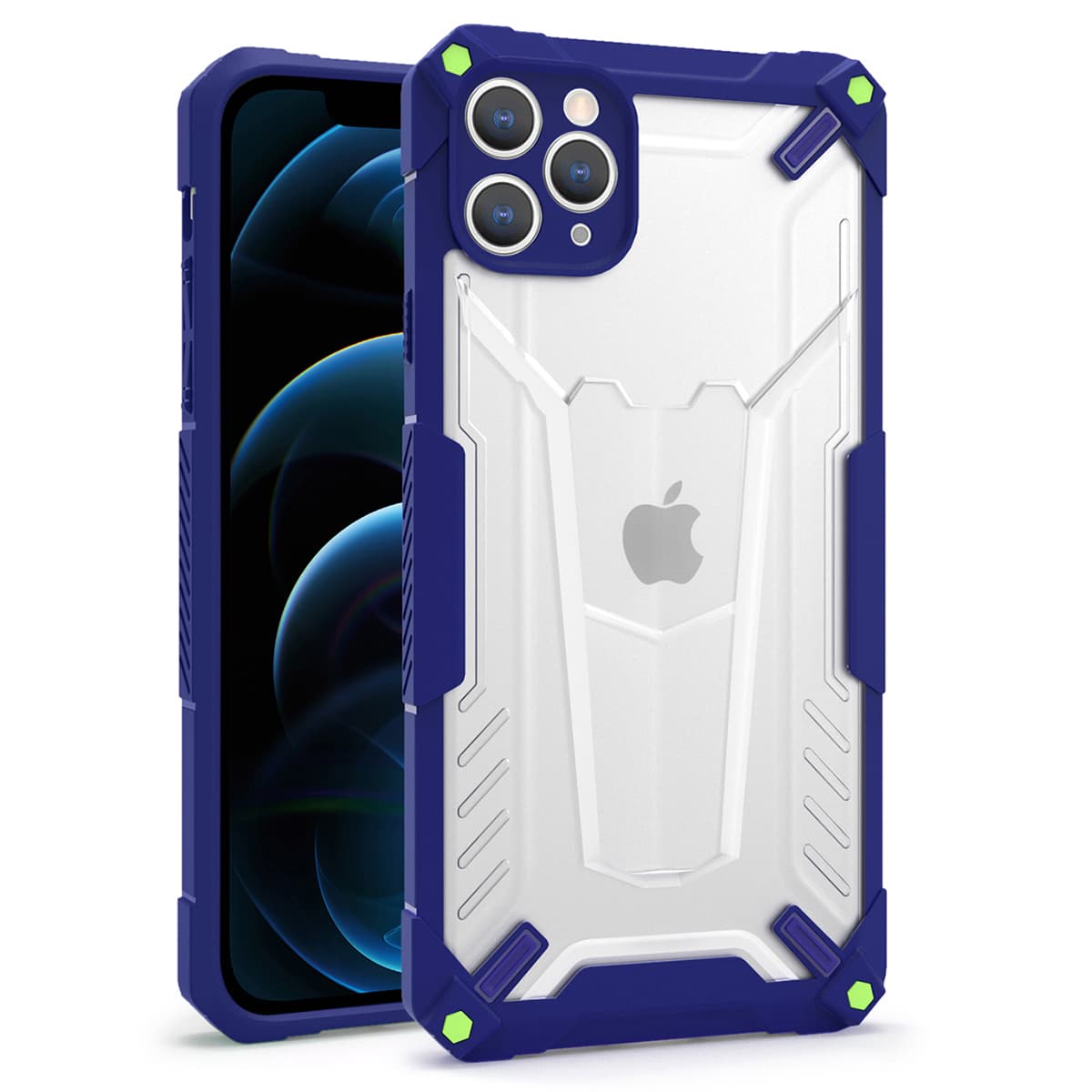 Hybridní pouzdro Tel Protect pro Iphone 13 Pro Navy - náhled 1
