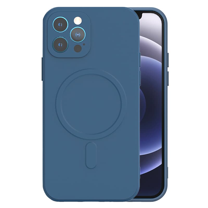 TEL PROTECT MagSilikonové pouzdro pro Iphone 13 Pro Navy - náhled 1