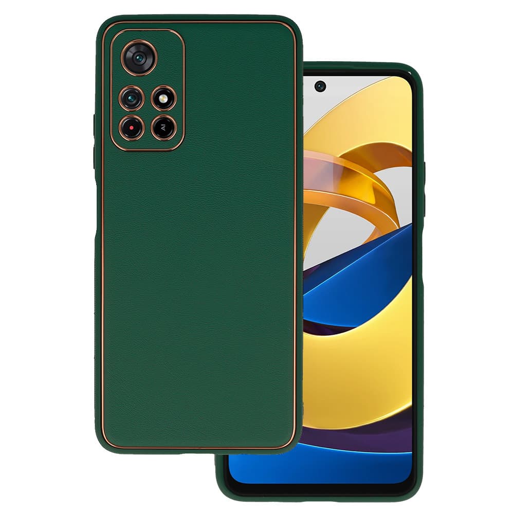 Kryt TEL PROTECT pro Xiaomi Redmi Poco M4 Pro 5G Dark green - náhled 1
