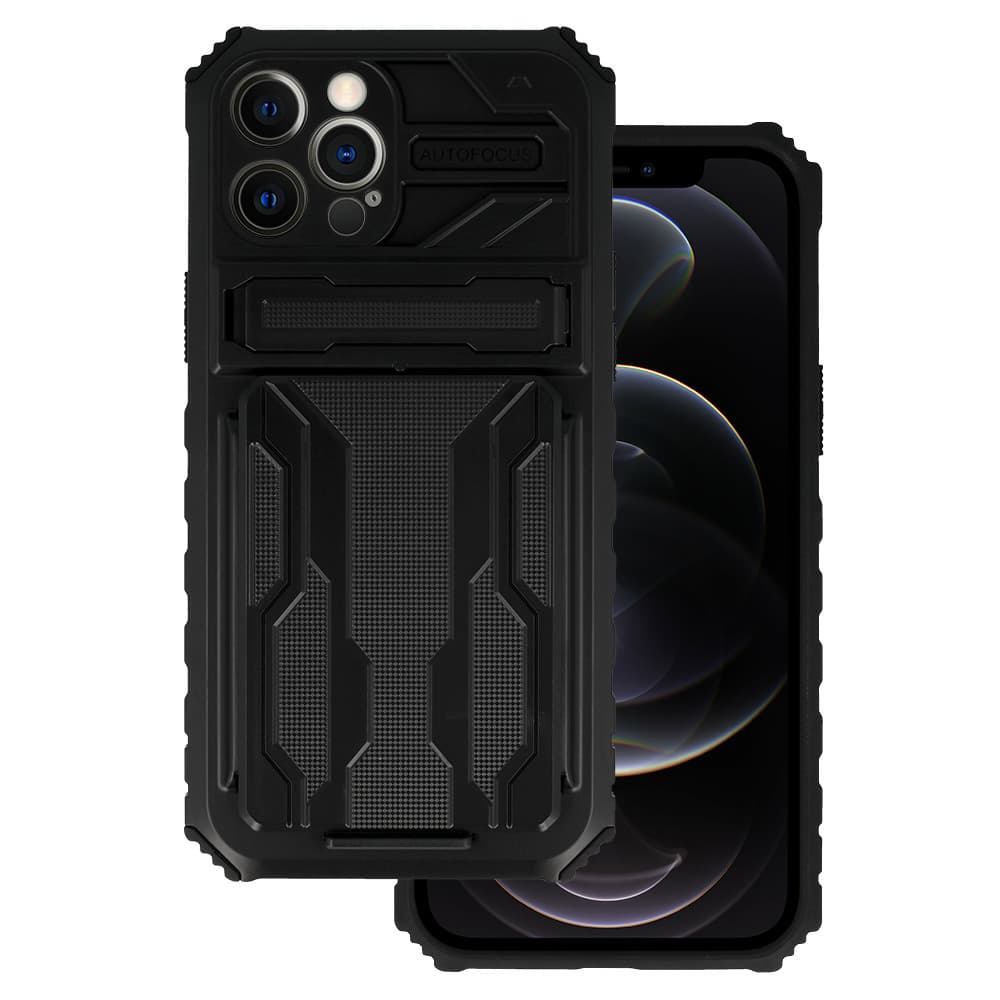 Tel Protect Combo pouzdro pro Iphone 12 Pro Max Black - náhled 1