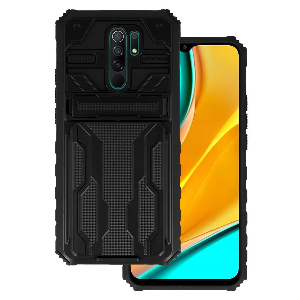 Tel Protect Combo pouzdro pro Xiaomi Redmi 9 Black - náhled 1