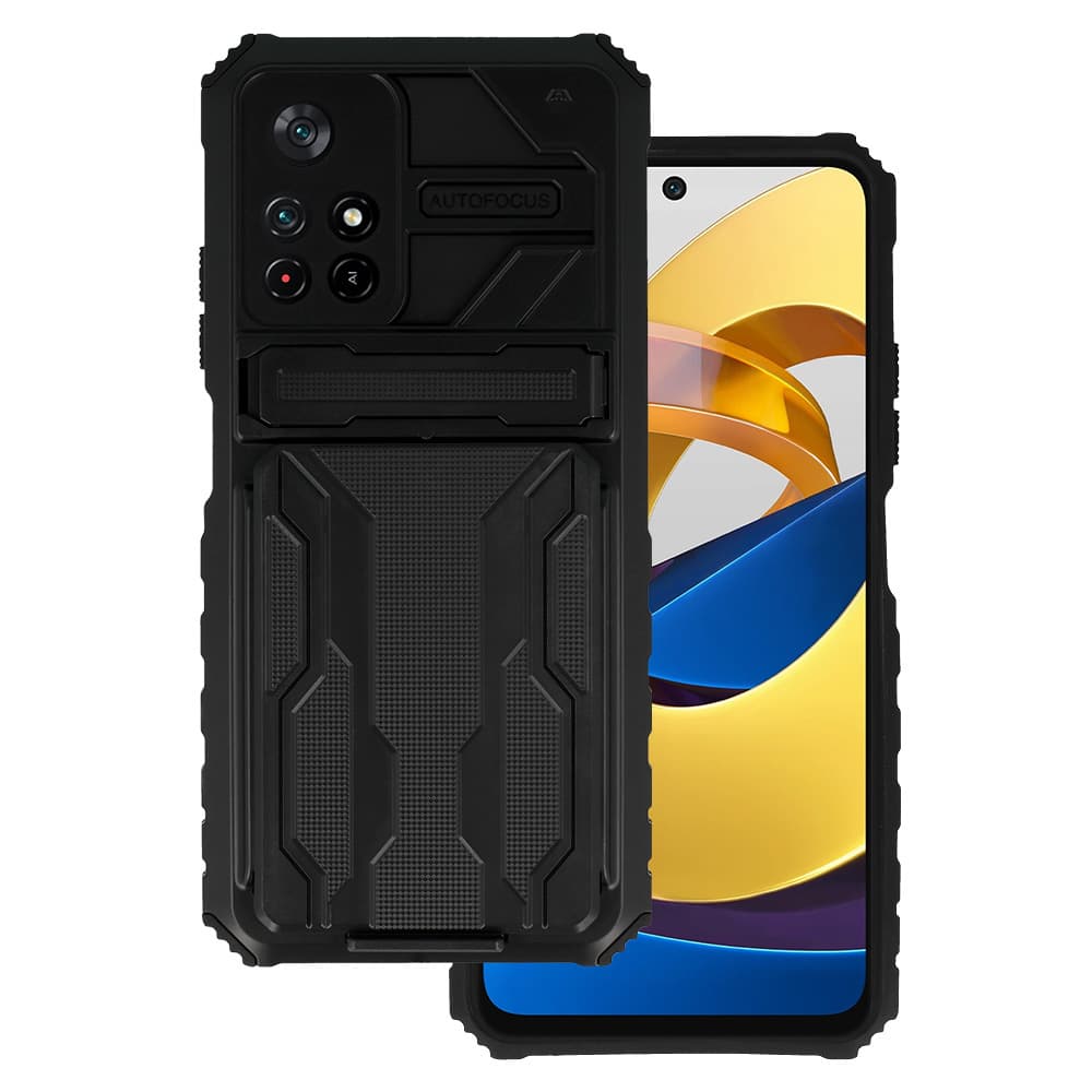 Tel Protect Combo pouzdro pro Xiaomi Redmi Note 11 5G/Note 11S 5G/Poco M4 Pro 5G Black - náhled 1