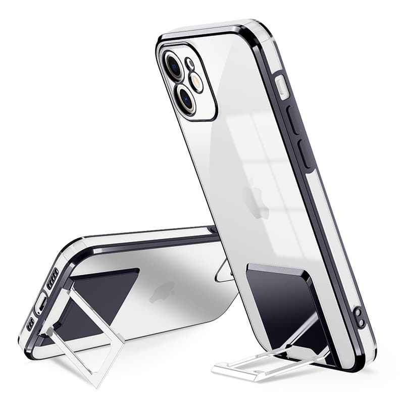 Kvalitní pouzdro Tel Protect Kickstand pro Iphone 11 Pro Max Black - náhled 1