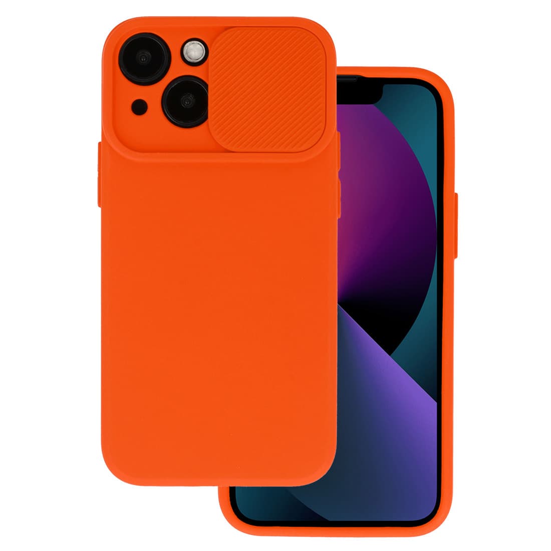 Camshield Soft pro Iphone 14 Orange - náhled 1