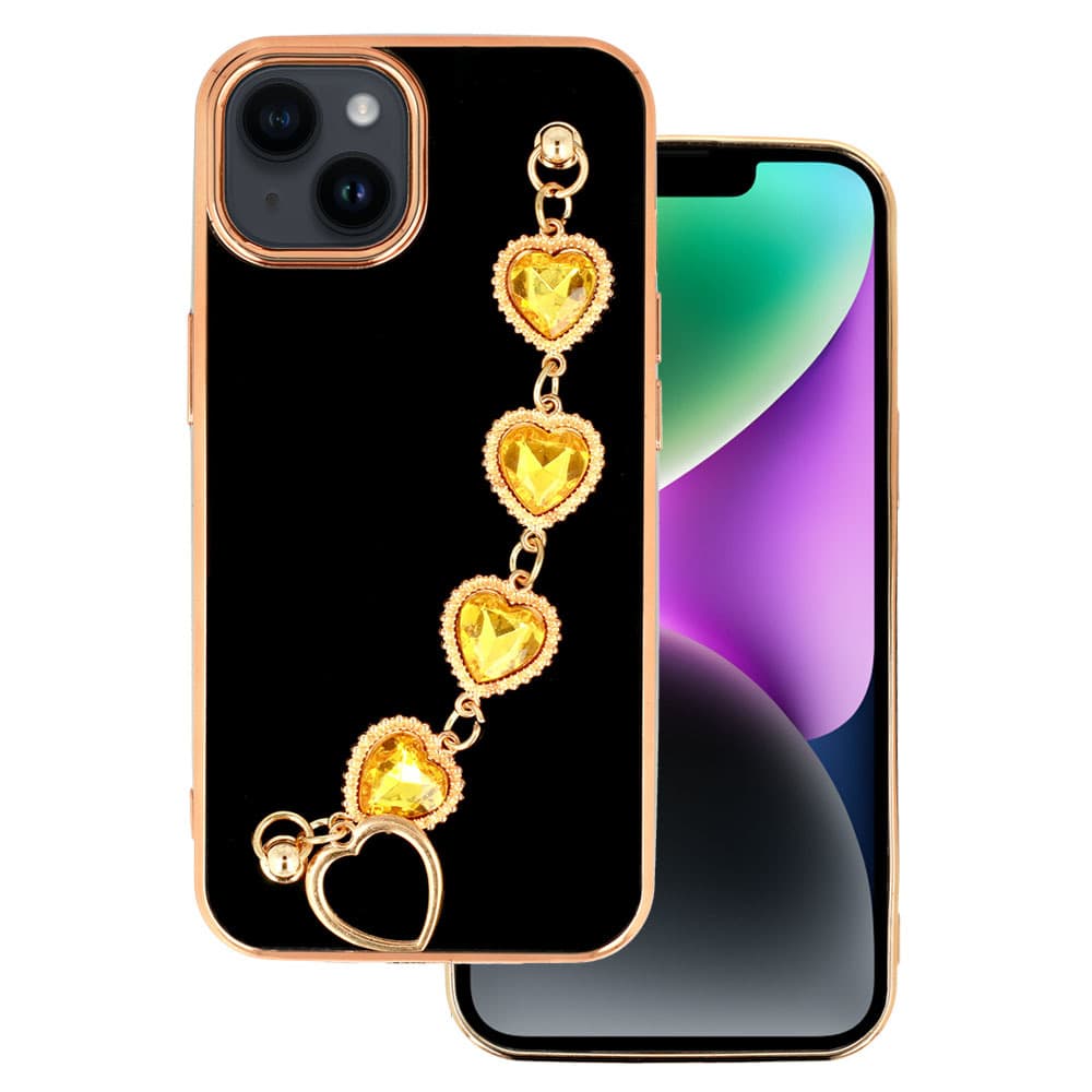Trendové pouzdro pro Iphone 14 Plus design 2 černé - náhled 1