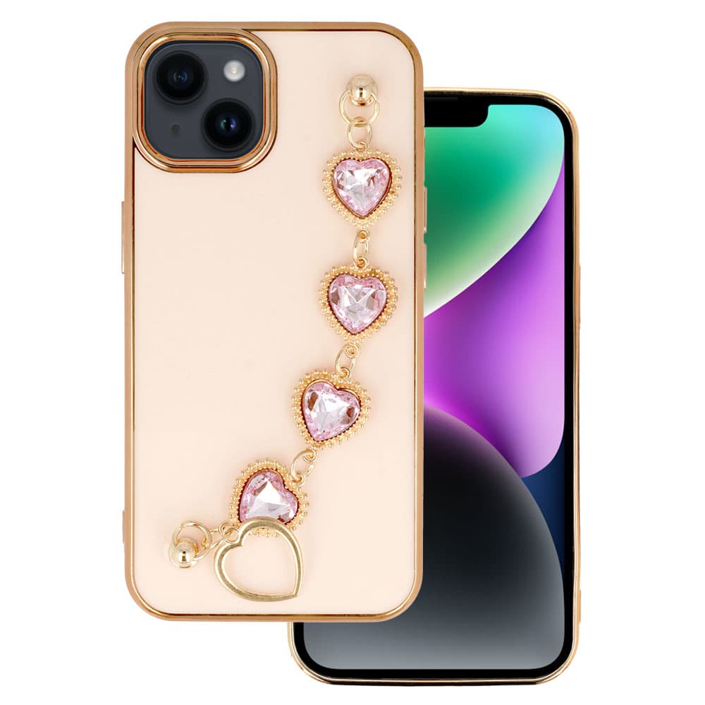 Trendové pouzdro pro Iphone 14 Plus design 2 light pink - náhled 1