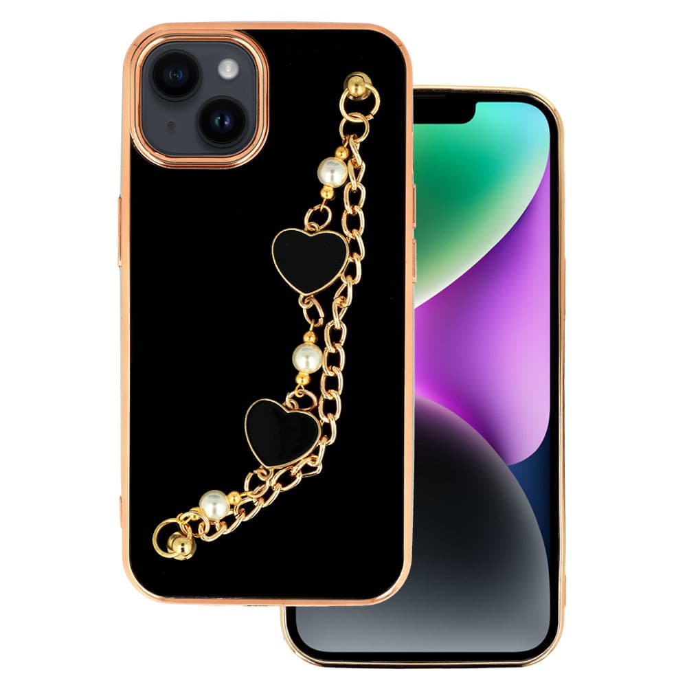 Trendové pouzdro pro Iphone 14 Plus design 3 černé - náhled 1