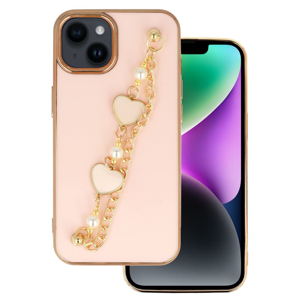 Trendové pouzdro pro Iphone 14 Plus design 3 light pink - náhled 1