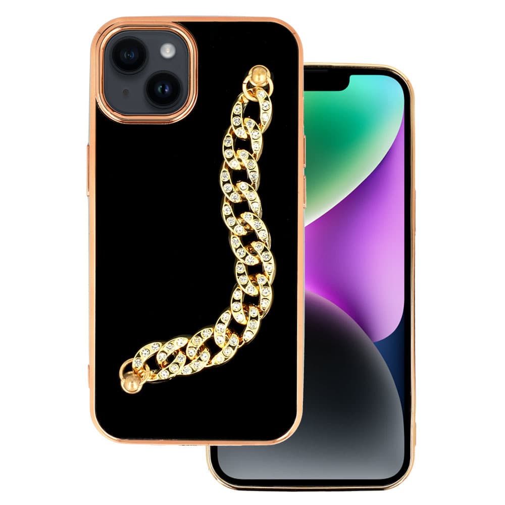 Trendové pouzdro pro Iphone 14 Plus design 4 černé - náhled 1