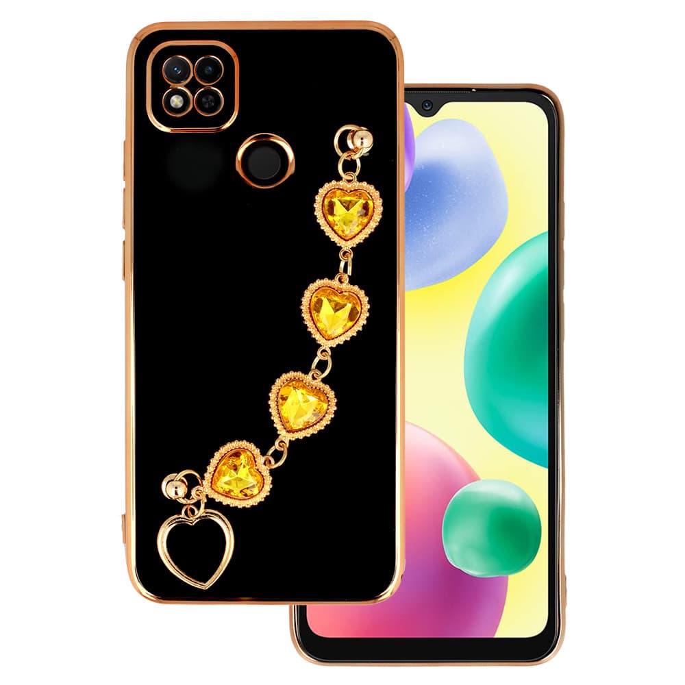 Trendové pouzdro pro Xiaomi Redmi 10A design 2 černé - náhled 1