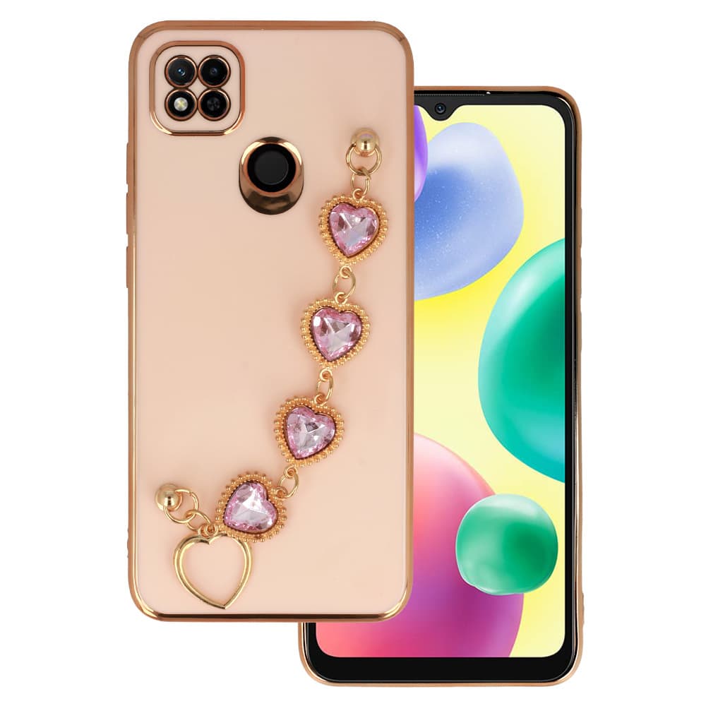 Trendové pouzdro pro Xiaomi Redmi 10A design 2 light pink - náhled 1