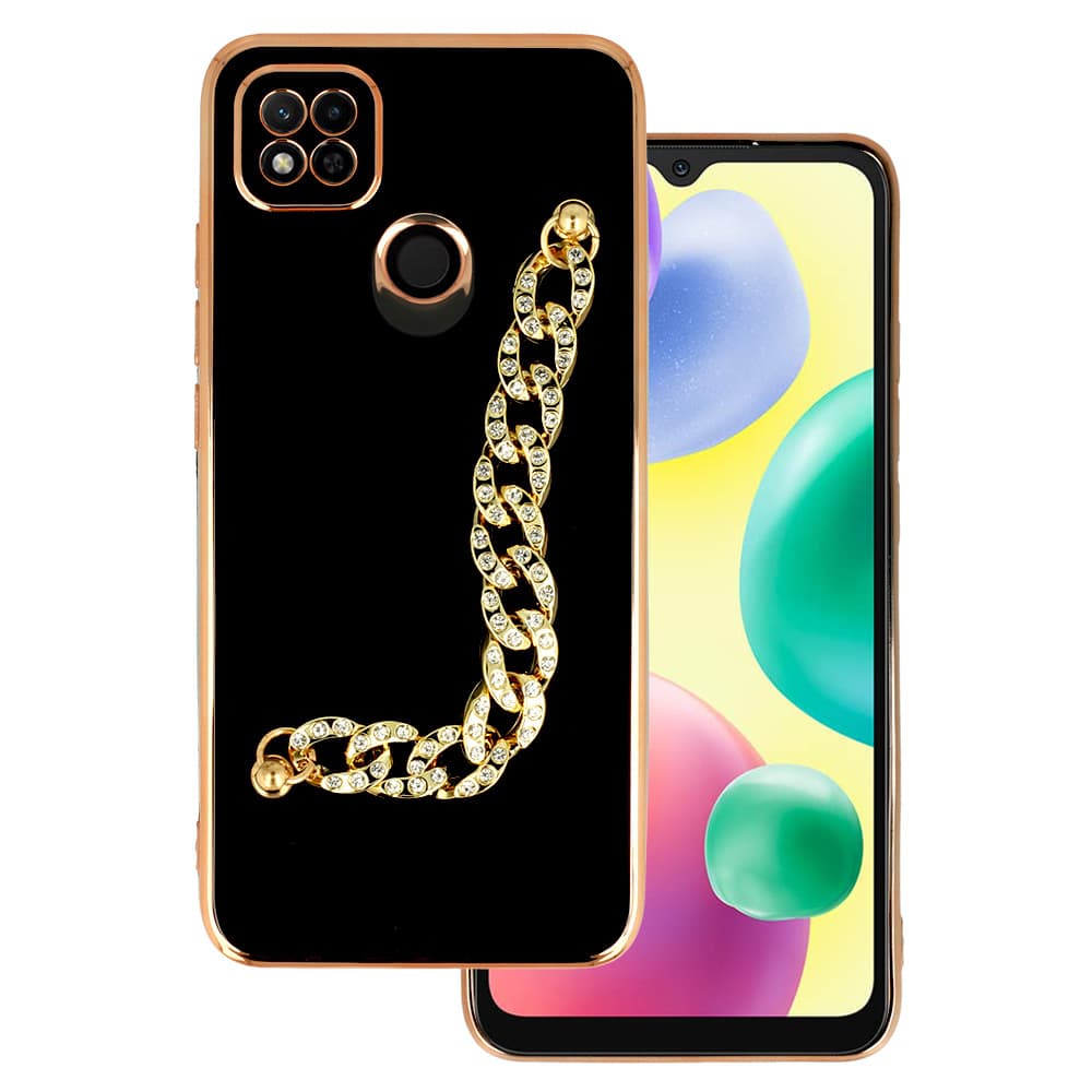 Trendové pouzdro pro Xiaomi Redmi 10A design 4 černé - náhled 1