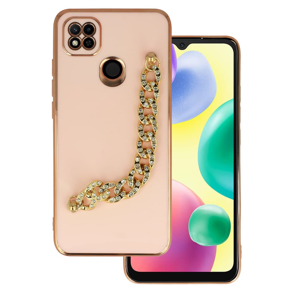 Trendové pouzdro pro Xiaomi Redmi 10A design 4 light pink - náhled 1