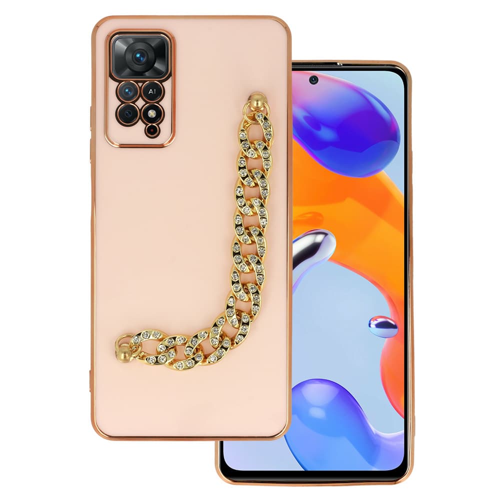 Trendové pouzdro pro Xiaomi Redmi Note 11 Pro/Note 11 Pro 5G design 4 light pink - náhled 1