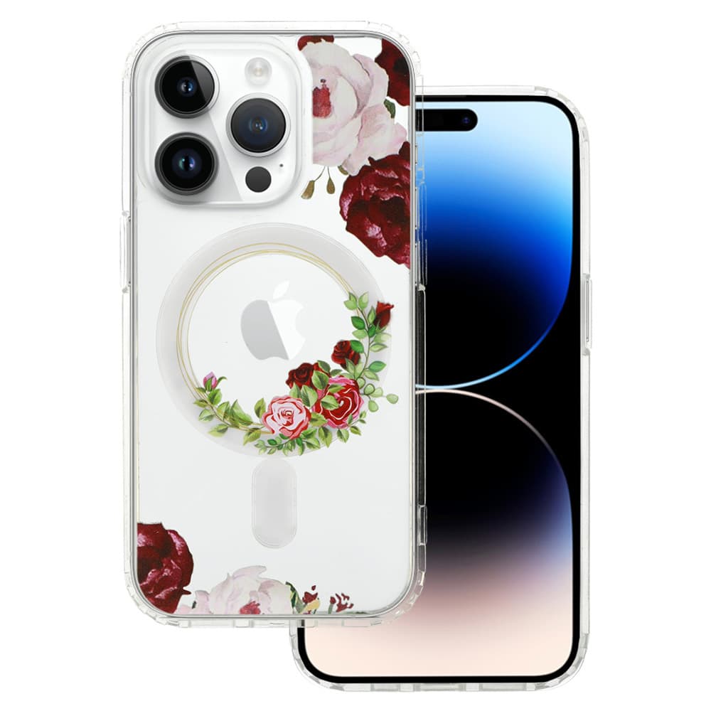 Tel Protect Flower Magsafe pro Iphone 15 Pro design 2 - náhled 1