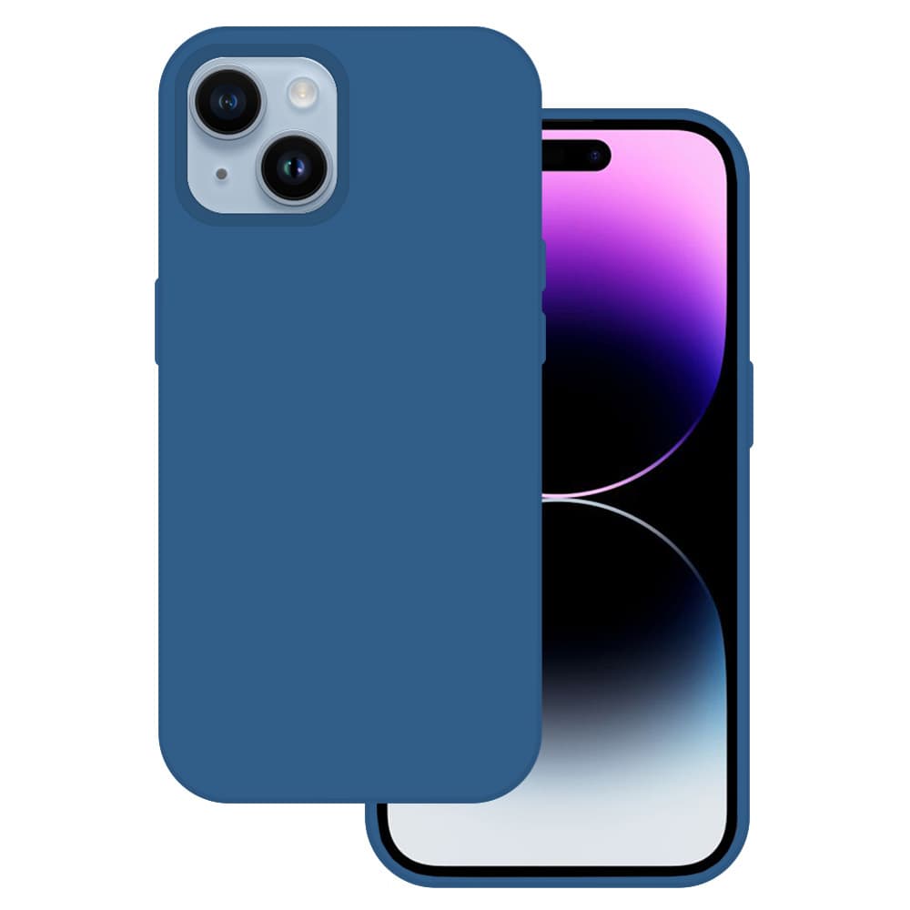 Tel Protect Silicone Premium pro Iphone 15 Plus navy - náhled 1