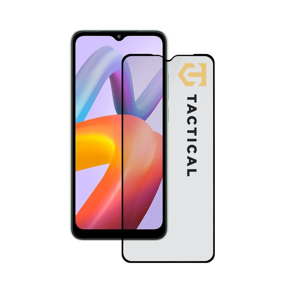Tvrzené sklo Tactical na Xiaomi Redmi A2 5D černé - náhled 1