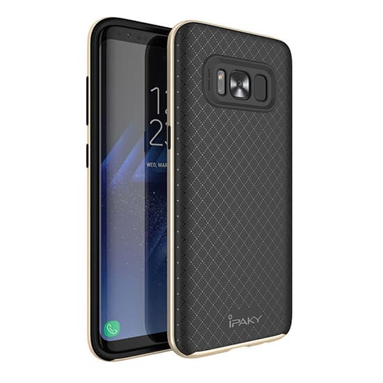 Pouzdro Ipaky Bumblebee pro Samsung Galaxy S8 Plus zlaté - náhled 1