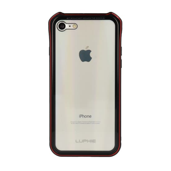 Magnetické pouzdro Luphie AURORA pro Iphone XS MAX (6,5") černo-červené - náhled 1