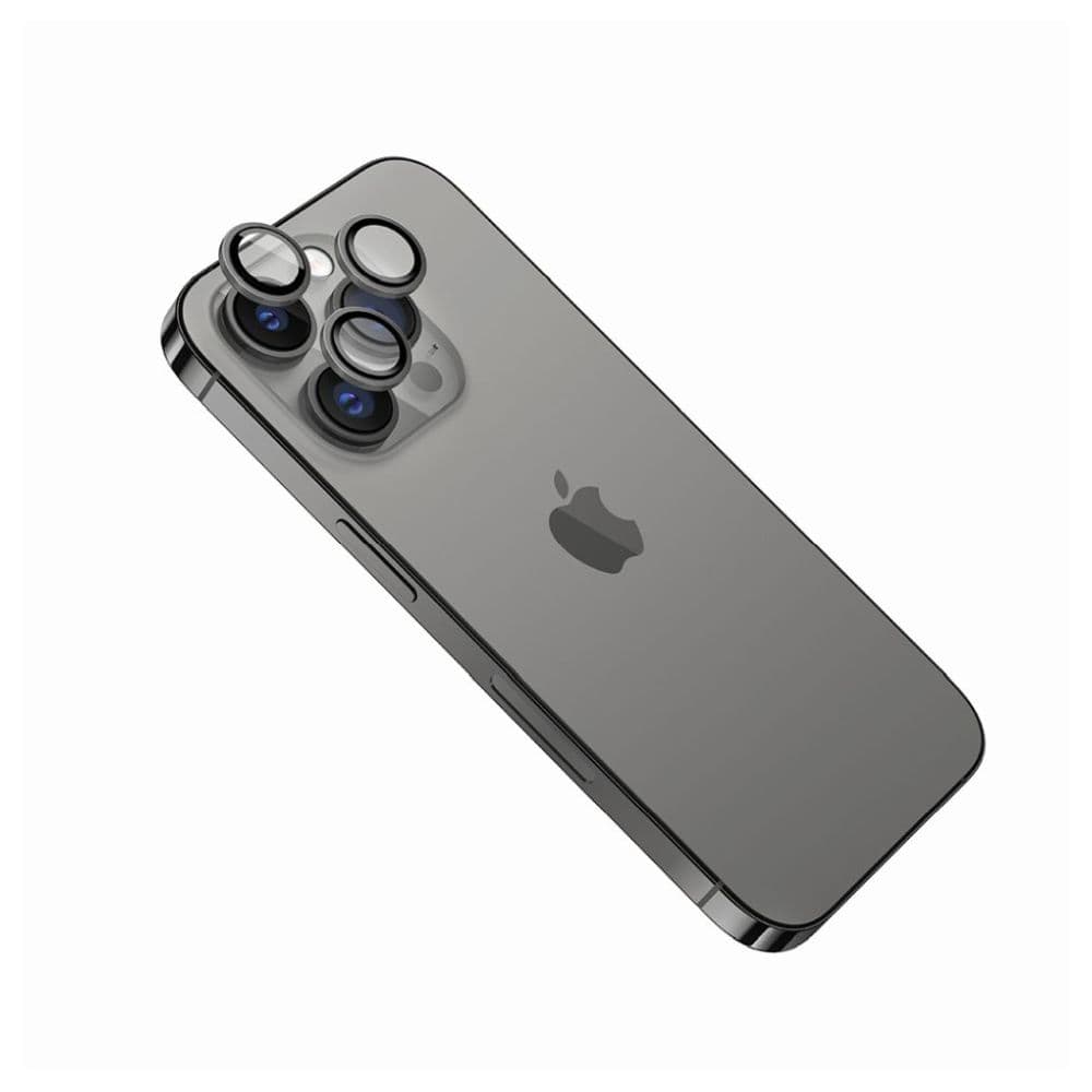 Ochranná skla čoček fotoaparátů FIXED Camera Glass pro Samsung Galaxy A54 5G, černá - náhled 1