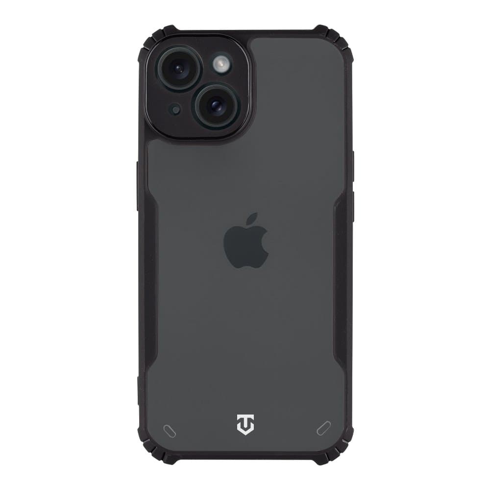 Tactical Quantum Stealth Kryt pro Apple iPhone 15 Clear/Black - náhled 1