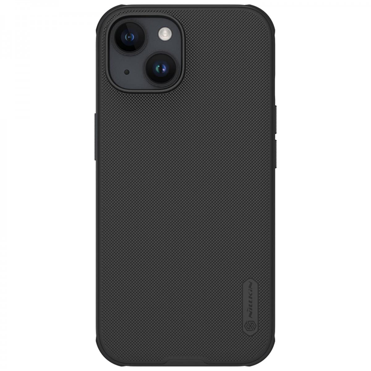 Nillkin Super Frosted PRO Zadní Kryt pro Apple iPhone 15 Black (Without Logo Cutout) - náhled 1