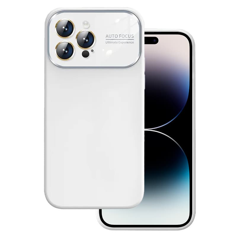 Měkké silikonové pouzdro na čočky pro Iphone 11 bílé - náhled 1