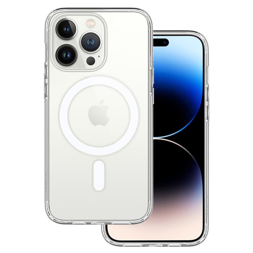 Zadní kryt Acrylic Magsafe pro Iphone 14 transparentní - náhled 1