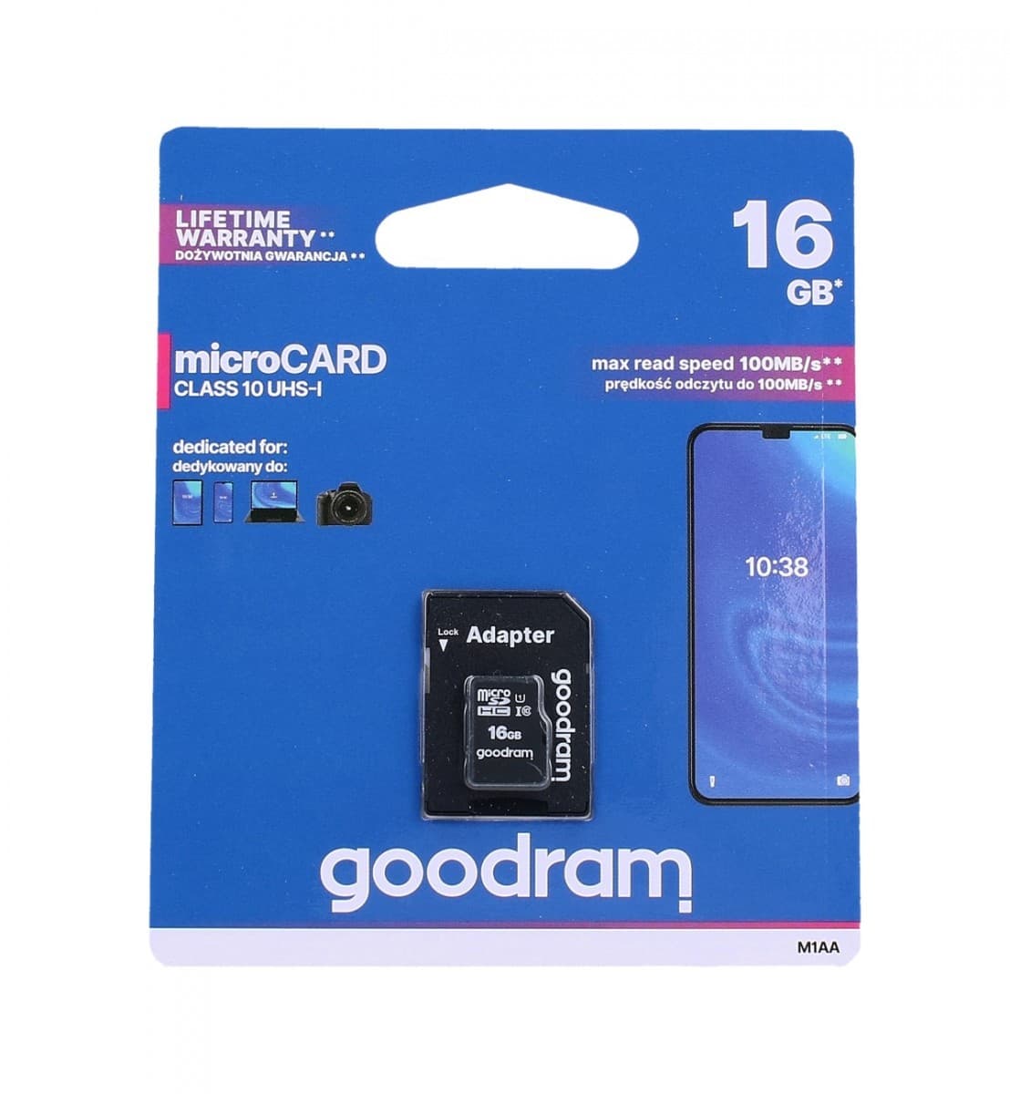 Paměťová karta GOODRAM 16 GB Class 10 GDM-10879
