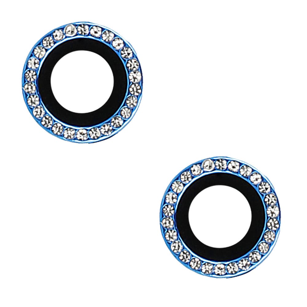 Tvrzené sklo HARD DIAMOND pro fotoaparát (LENS) pro Iphone 13 - 13 Mini blue (2 kusy) - náhled 1