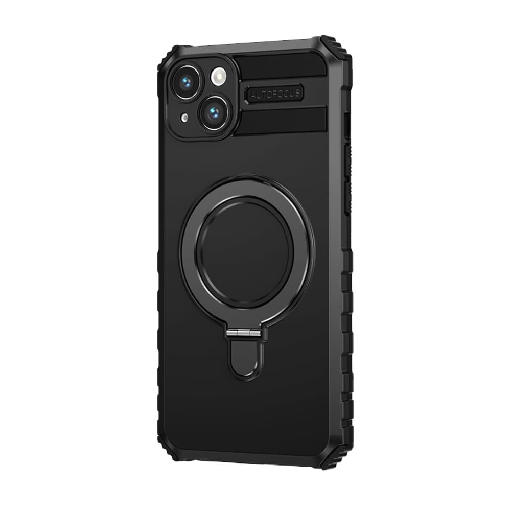 Tel Protect Armor Magsafe Metal Ring Case pro Iphone 15 Plus černý - náhled 1