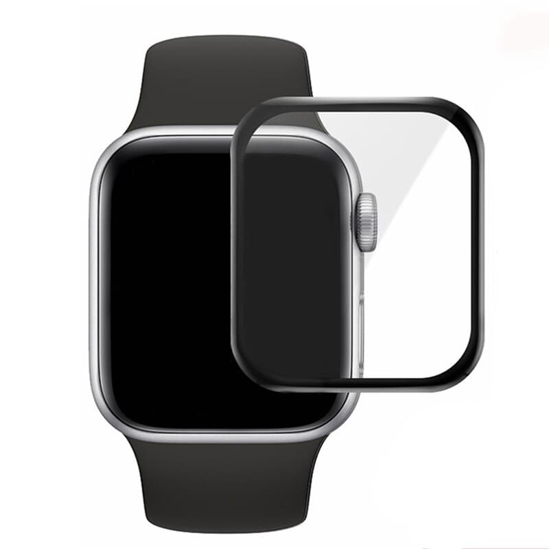 Tvrzené akrylátové sklo Full Glue pro Apple Watch SE 44 mm - náhled 1