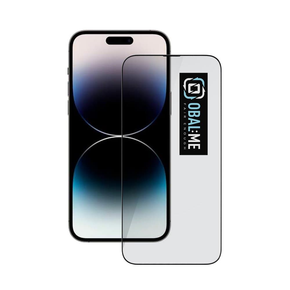 Obal:Me 5D Tvrzené Sklo pro Apple iPhone 14 Pro Max Black - náhled 1