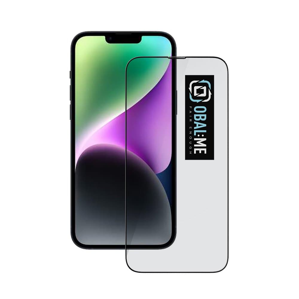 Obal:Me 5D Tvrzené Sklo pro Apple iPhone 13 Pro Max/14 Plus Black - náhled 1