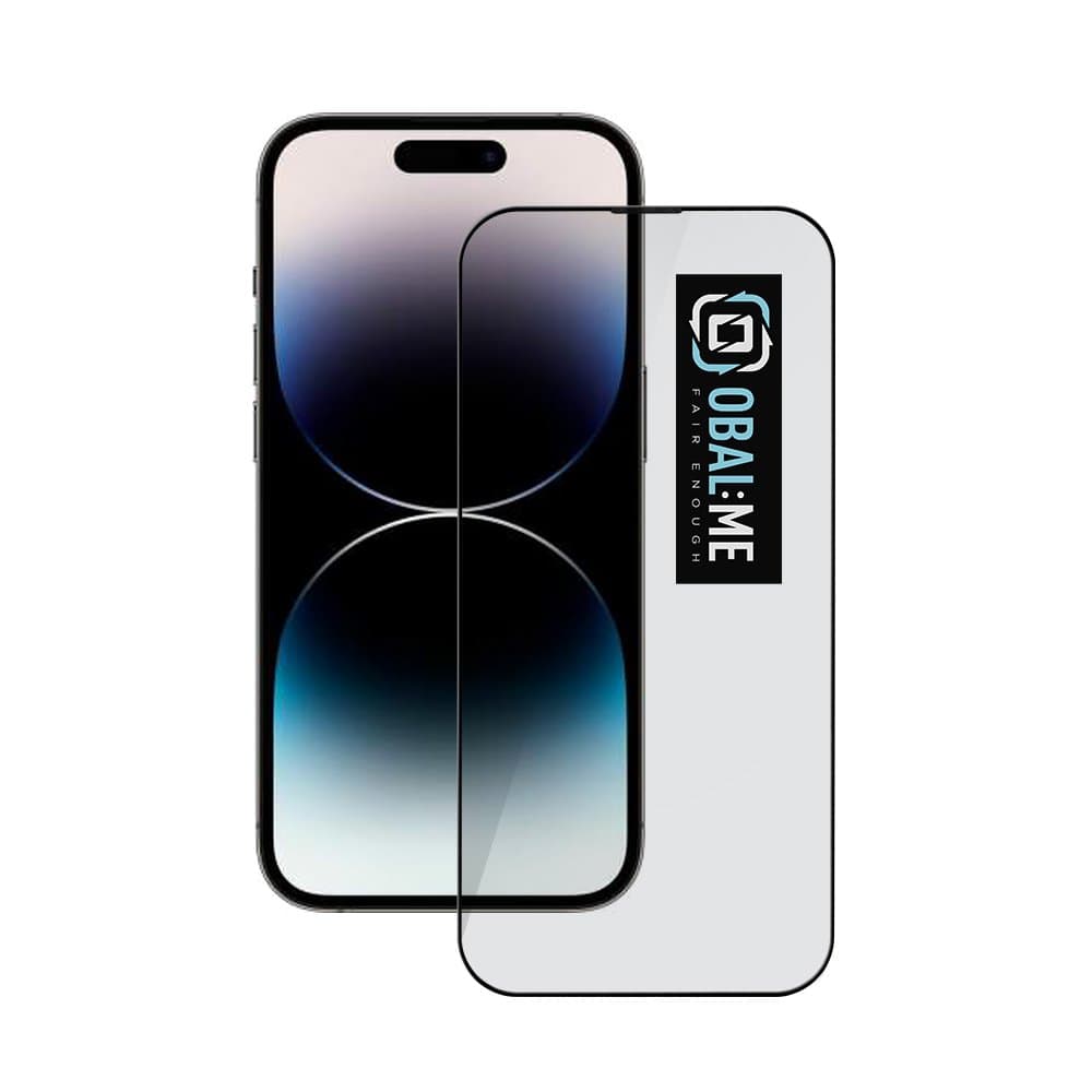 Obal:Me 5D Tvrzené Sklo pro Apple iPhone 14 Pro Black - náhled 1