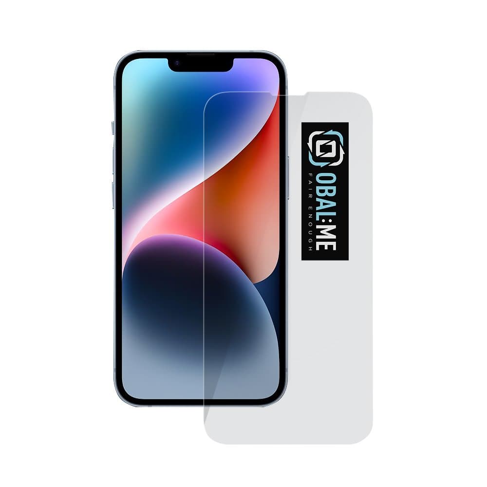 Tvrzené sklo Obal:Me 2.5D pro Apple iPhone 13-13 Pro-14-16e Clear - náhled 1