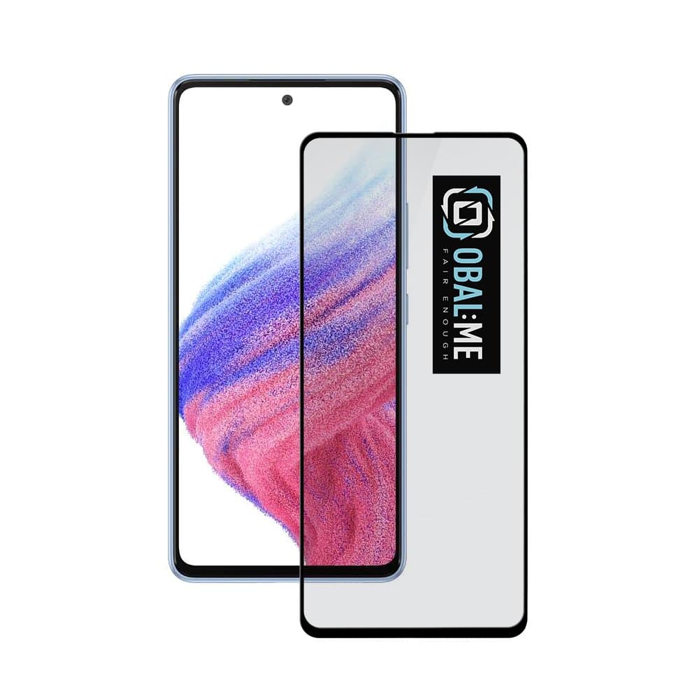 Obal:Me 5D Tvrzené Sklo pro Samsung Galaxy A52/A52 5G/A52s 5G/A53 5G Black - náhled 1