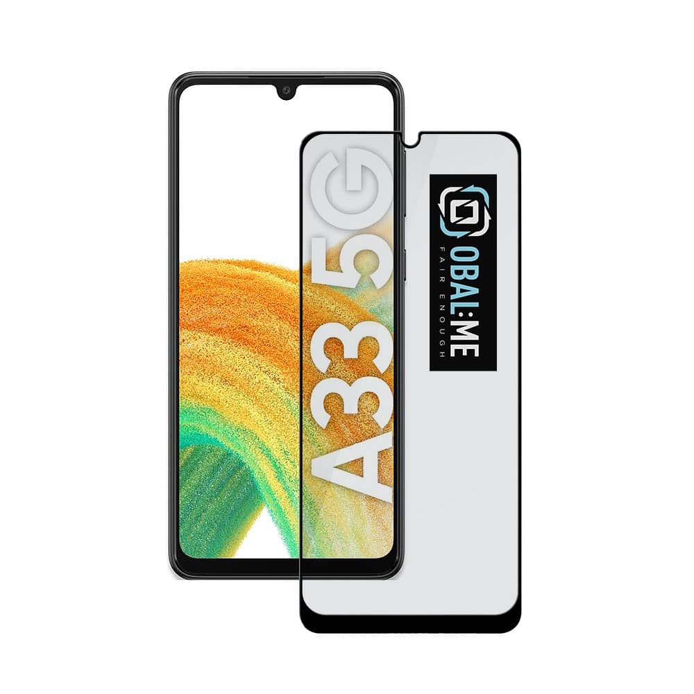 Obal:Me 5D Tvrzené Sklo pro Samsung Galaxy A33 5G Black - náhled 1