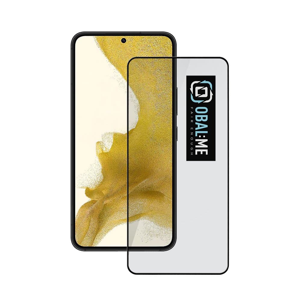 Obal:Me 5D Tvrzené Sklo pro Samsung Galaxy S22 Black - náhled 1