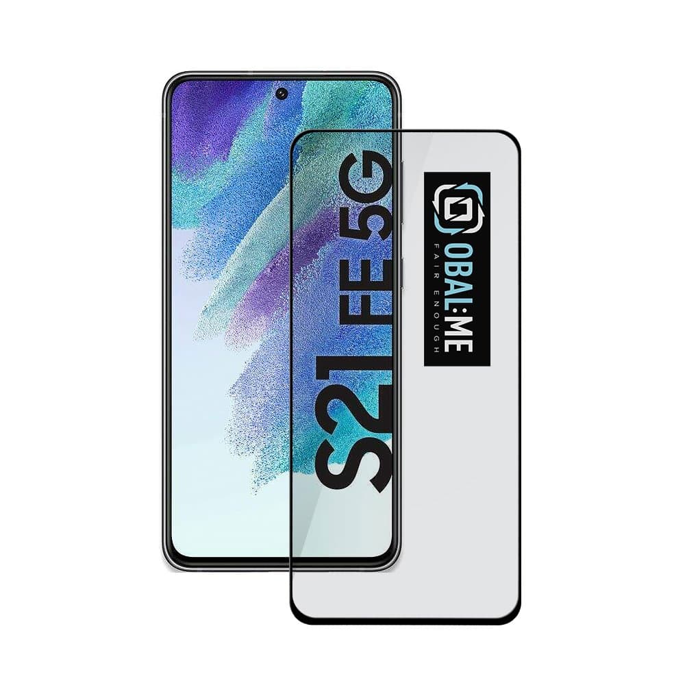 Obal:Me 5D Tvrzené Sklo pro Samsung Galaxy S21 FE 5G Black - náhled 1