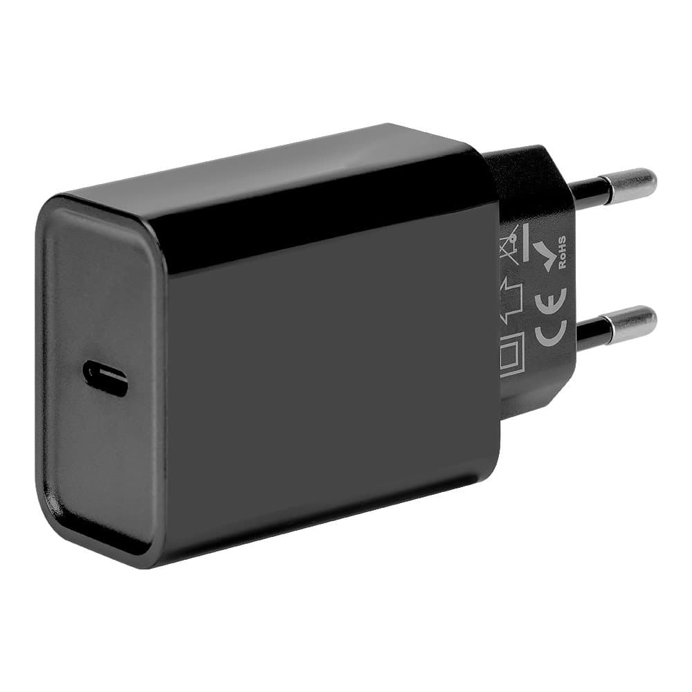 Obal:Me Cestovní adaptér USB-C 20W Black