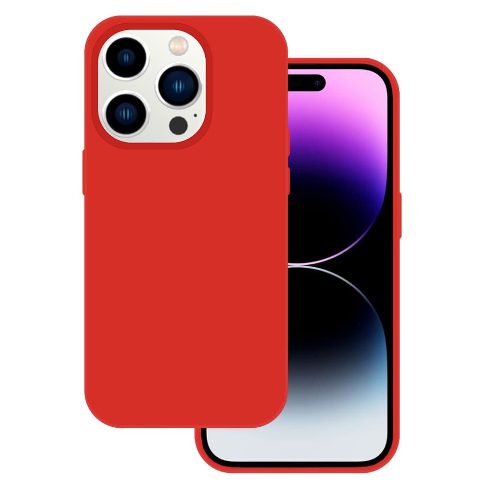 Tel Protect Silicone Premium pro Iphone 14 Pro Max červený - náhled 1