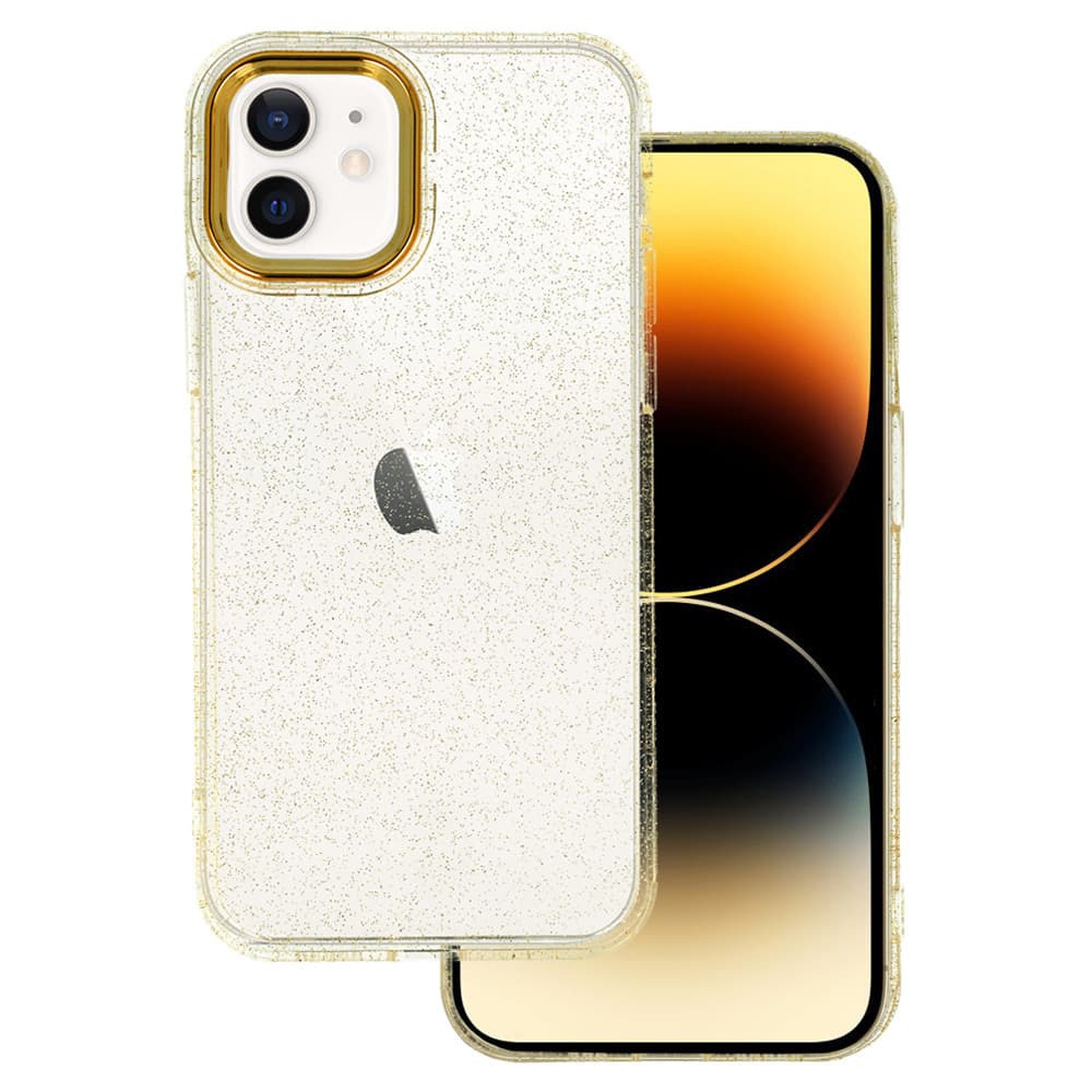 Tel Protect Gold Glitter Case pro Iphone 12/12 Pro gold - náhled 1