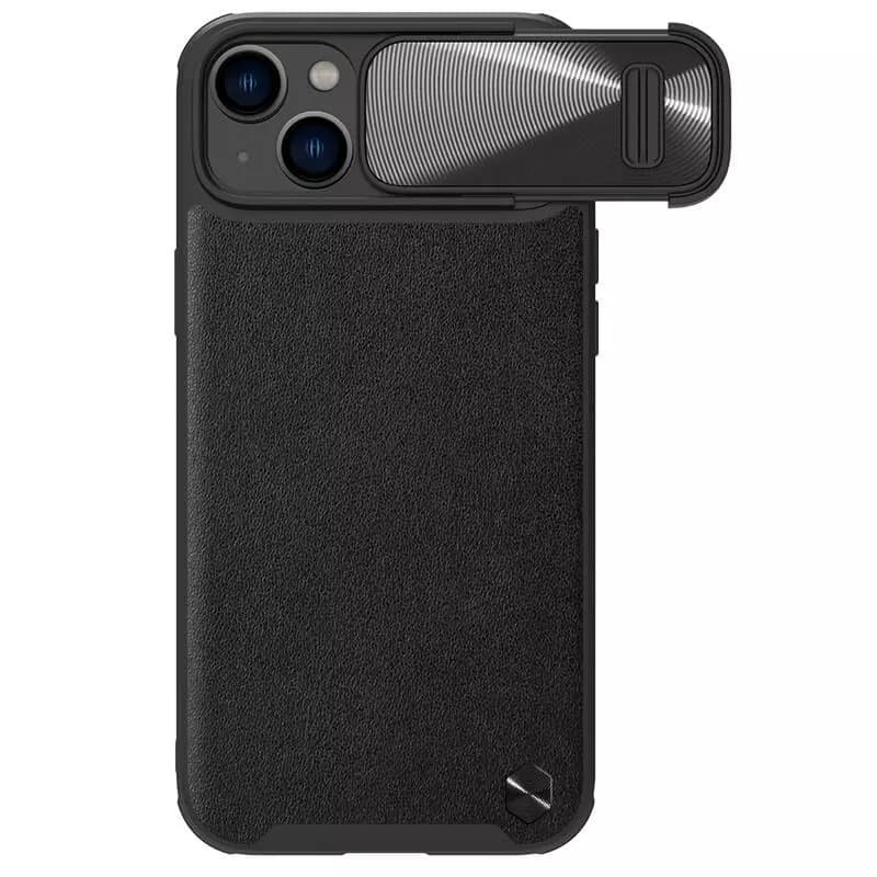 Nillkin CamShield S Kožené pouzdro pro Iphone 14 Plus černé - náhled 1