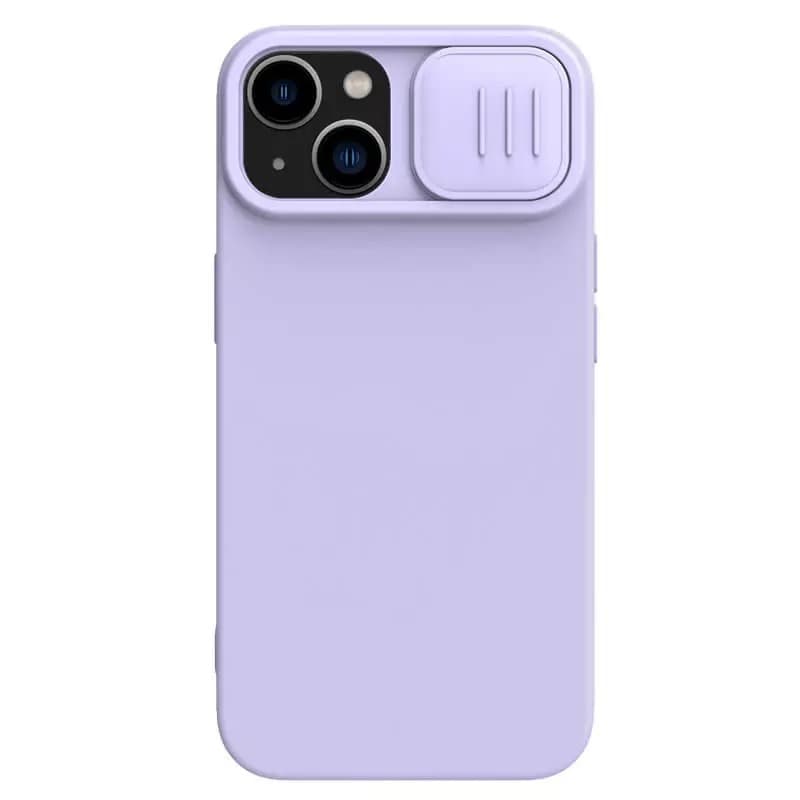 Nillkin CamShield Silky Silicone Case pro Iphone 15 Plus fialový - náhled 1
