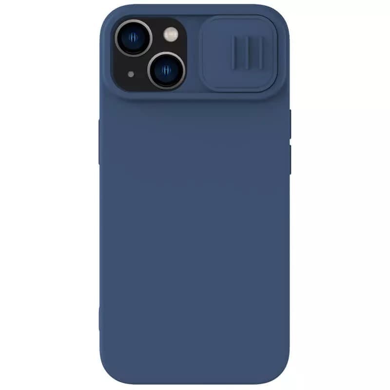 Nillkin CamShield Silky Silicone Case pro Iphone 15 Plus navy - náhled 1