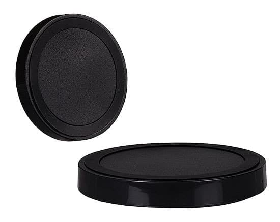 Bezdrátová nabíječka QI Universal - ROUND typ 01 2A černá - náhled 1